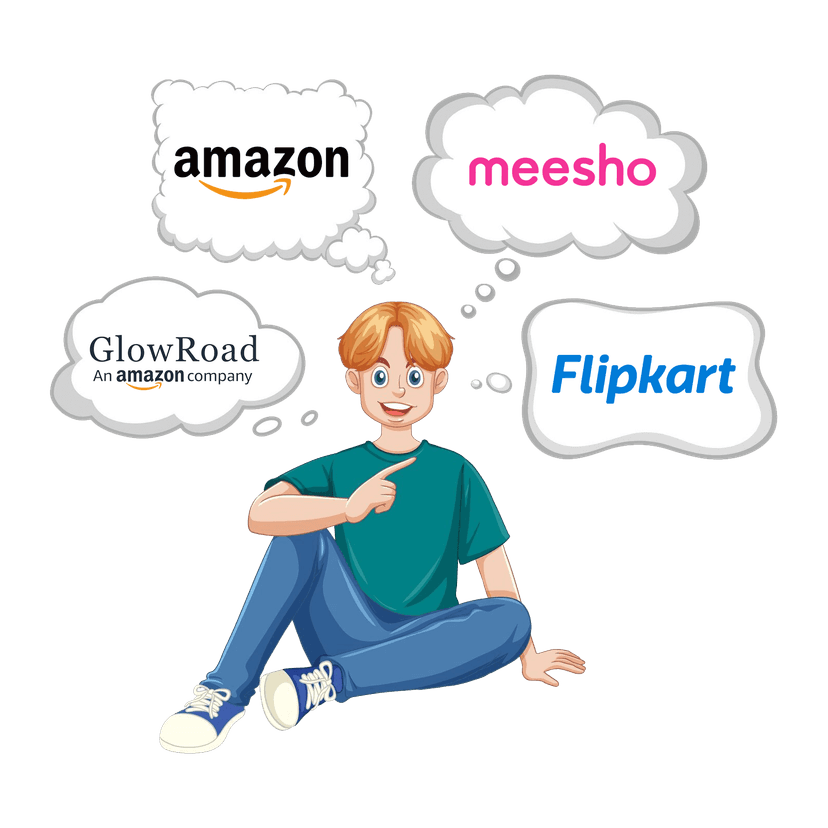 Shipping label cropper tool for Amazon, Flipkart, Meesho and GlowRoad 